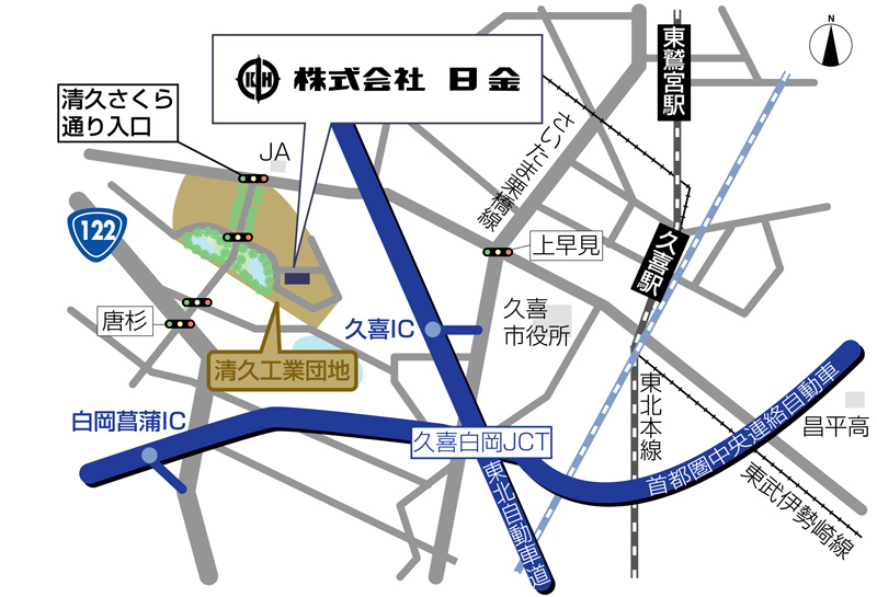 埼玉工場地図